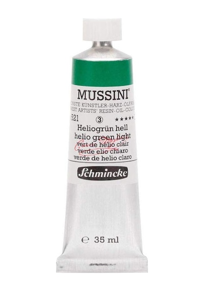 Mussini 35Ml Yağlı Boya Seri:3 No:521 Helio Green Light