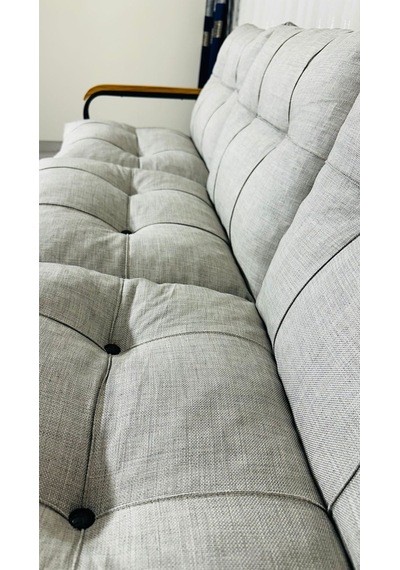Madame Home Karanfil Balkon, Bahçe, Cafe - Metal Kanepe Koltuk Takımı 3 Lü Açık Gri Madame Home Karanfil Balkon, Bahçe, Cafe - Metal Kanepe Koltuk Takımı 3 Lü Açık Gri