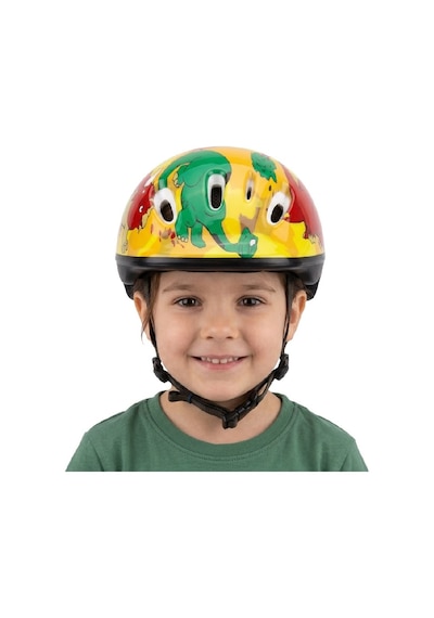 Asistan Mv6-2 Dino Xs 44-48cm Çocuk Bisiklet Kaskı Çok Renkli