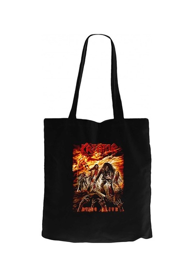 Kreator Dying Alive Siyah Kanvas Bez Çanta Siyah