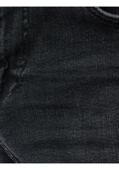 Koton Straight Fit Kot Pantolon - Mark Jean Siyah 5wam40121ıd Siyah