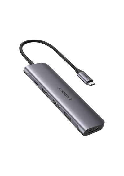 Ugreen Type-C Usb Çoklayıcı Ve Hdmı Dönüştürücü Adaptör