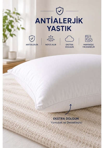 Conzaliza 4'lü Antialerjik Silikon Yastık Diğer