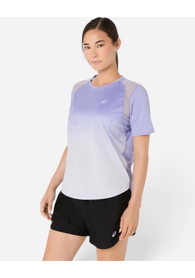 Asics Road Fade Ss Top Kadın Mor Kısa Kollu Tshirt 2012d420-500