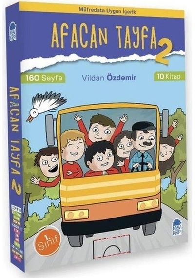 Afacan Tayfa 2 Set ( 10 Kitap ) - Vildan Özdemir - Mavi Kirpi Yay