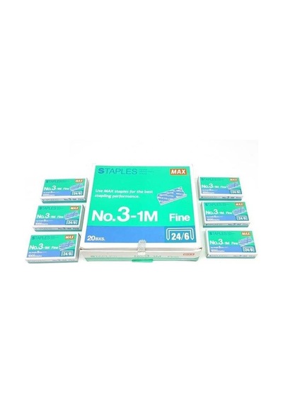 Max 600302 Zımba Teli No 3-1m 24/6 - 20 Kutu