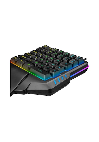 Everest KB-R177 Salvo Kablolu Rainbow 35 Tuşlu Mini Oyuncu Klavye Everest KB-R177 Salvo Kablolu Rainbow 35 Tuşlu Mini Oyuncu Klavye