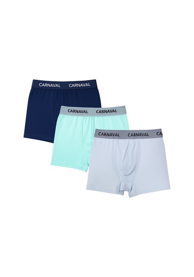 Carnaval Socks Carnaval Fresh Line Erkek Boxer 3 Lü Set Çoklu