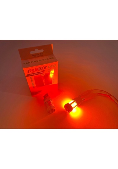 T20 Oto Led Sinyal Ampulü Tak Kullan Decoderli Sinyal Fanlı Led Ampul