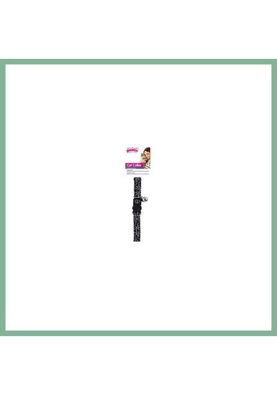 Pawise Kedi Boyun Tasması Siyah 20-30 Cm Bsk2026