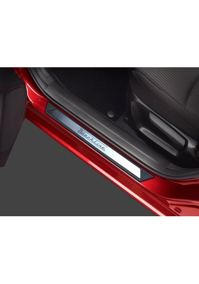 Seat Leon Mk3 Sc Krom Kapı Eşik Koruması Blackline 2012-2013 2 Pa