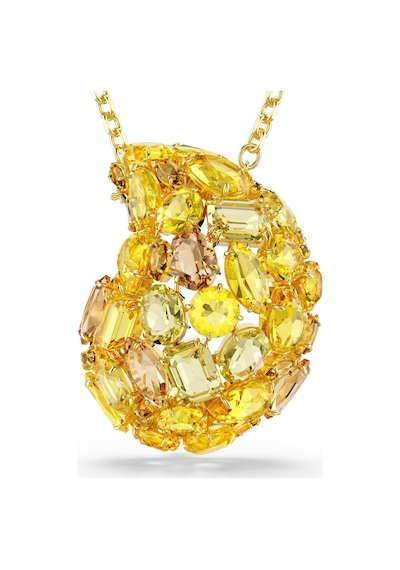5732839 Swarovski Kolye Gema:pend Brooch Yel/gos Metalik