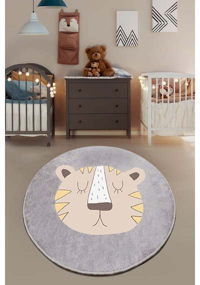 Chilai Home Cool Wara Çocuk Halısı Djt Siyah
