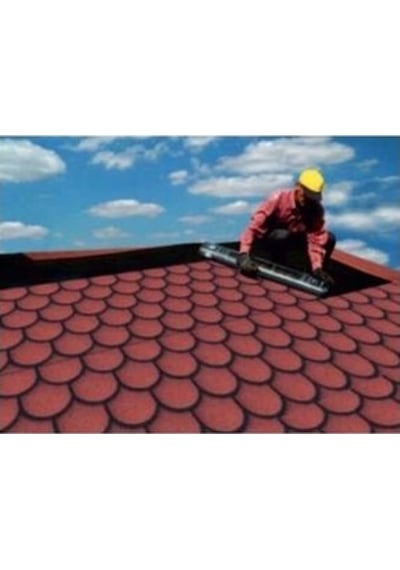 Desenli Shingle Şıngıl Çatı Şiltesi Desenli Membran Çatı Kaplama (498498898)