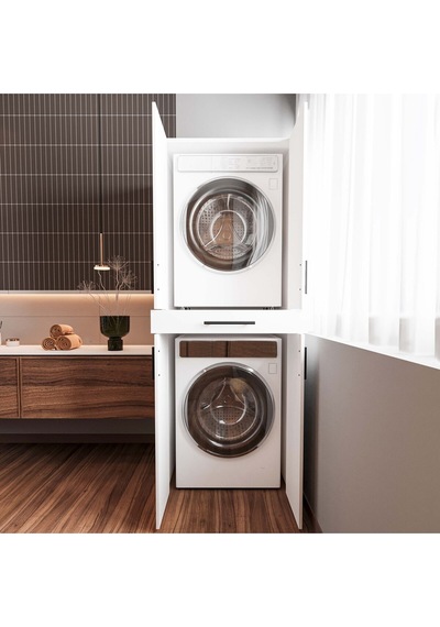 Çamaşır Makinesi Dolabı Kurutma Makinesi Dolabı %100 Mdf Beyaz Çamaşır Makinesi Dolabı Kurutma Makinesi Dolabı %100 Mdf Beyaz