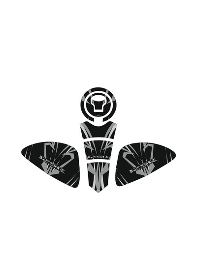 Honda Cb125r 2018-2019 Uyumlu Tank Pad Seti Çok Renkli 94695812