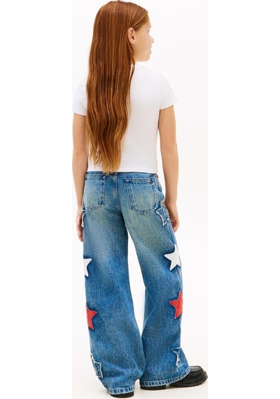 Tommy Hilfiger Kız Çocuk Tişört Kg0kg09097-16139 Beyaz Tommy Hilfiger Kız Çocuk Tişört Kg0kg09097-16139 Beyaz