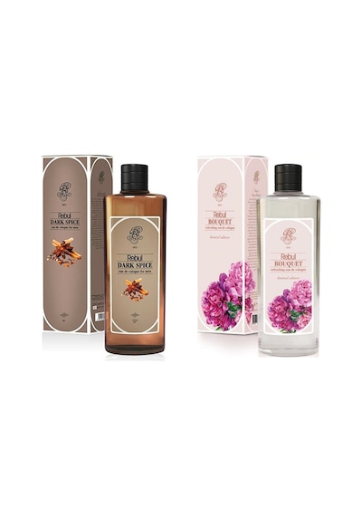 Rebul Dark Spice Kolonya 270 ML + Rebul Bouquet Kolonya 270 ML 2'li Set