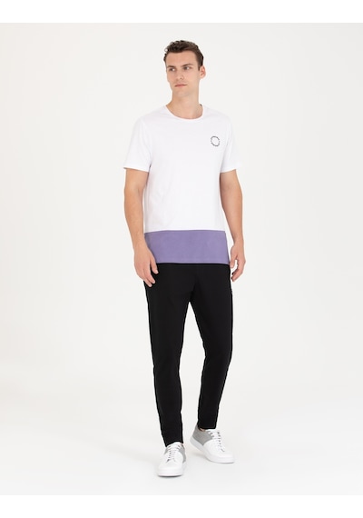 Pierre Cardin Erkek Beyaz Tişört 50265498-vr013 Beyaz