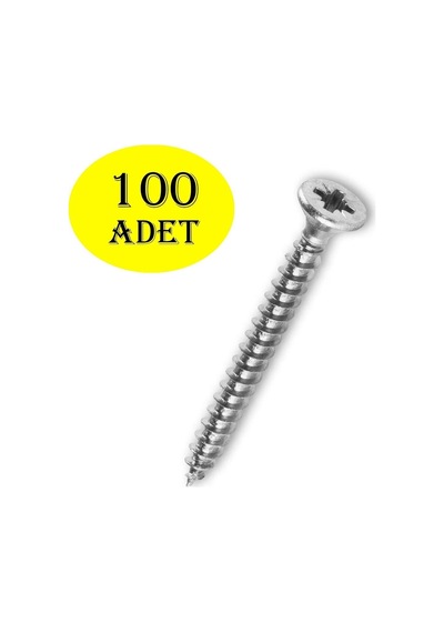 4x18 Sunta Vidası 100 Adetlik Paket Diğer