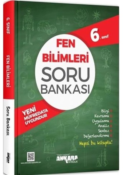 Ankara Yayıncılık 6. Sınıf Fen Bilimleri Soru Bankası