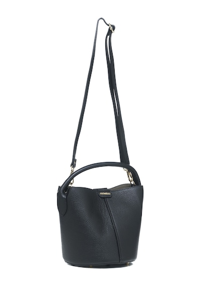 Omuz Çantası Kadın Loana M Piumelli Milano Bag D28 Black Siyah