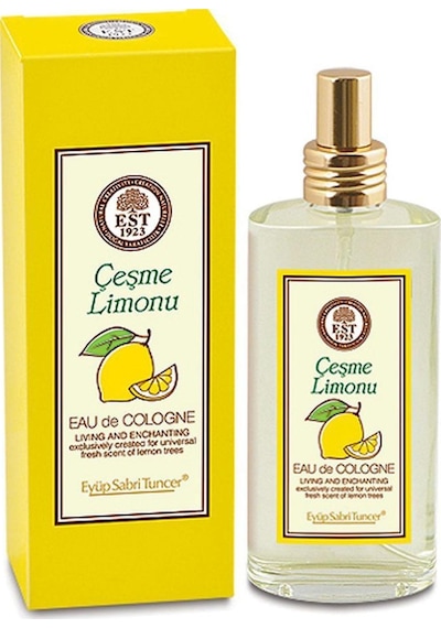 Eyüp Sabri Tuncer Çeşme Limonu 150 Ml Eau De Cologne Cam Şişe Kolonya
