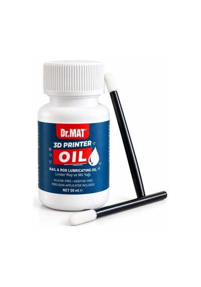 Dr.mat 3d Yazıcı Yağı 50 Ml 3d Yazıcı X Ve Y Lineer Ray, Mil Bakım Yağı