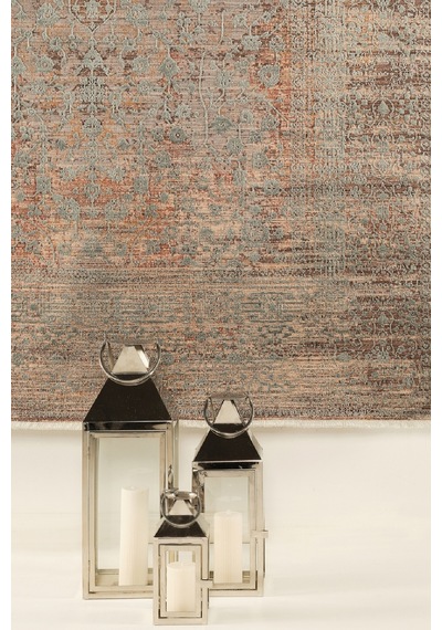 Kaşmir Halı Viskon Limited Edessa Gray 200x290 CM Salon Halısı