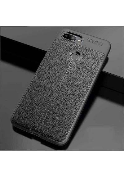 Xiaomi Mi 8 Lite Kılıf Zore Niss Silikon Kapak-Siyah