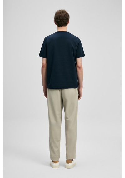 Lufian Sımbad Modern Grafik T- Shirt Lacivert Lacivert 111020307100200 Lacivert