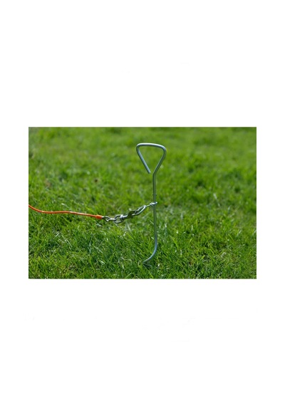 Nunbell Professional Burgulu Köpek Bağlama Bahçe Kazığı 40 CM
