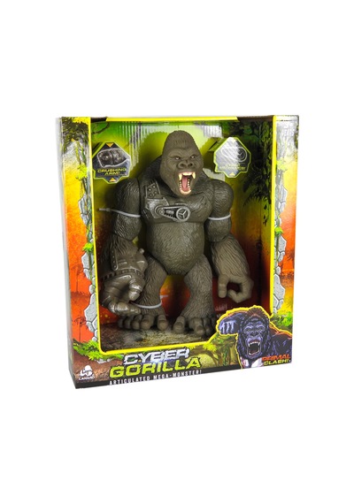 Oyuncak Goril Jurassic Clash Siber Goril 27 Cm