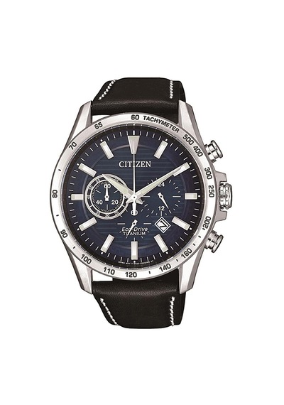 Citizen Ca4440-16l Titanium Eco-drive Kronograf Erkek Kol Saati Gümüş