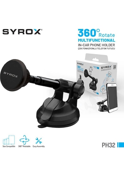Syrox Ph32 Araç İçi Telefon Tutucu