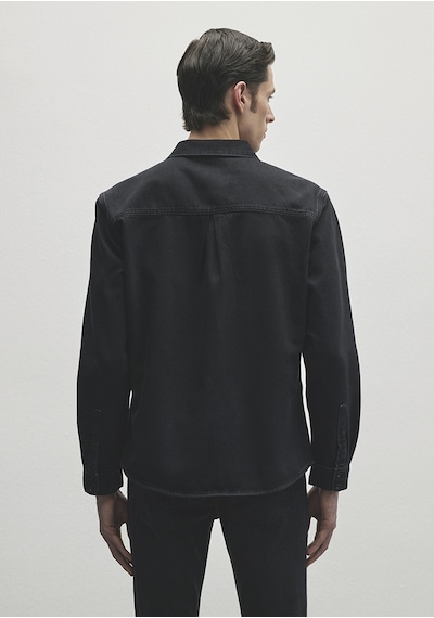 Mavi - Roy Lux Black Nights Koyu Gri Denim Gömlek 0210496-82410 Gri Mavi - Roy Lux Black Nights Koyu Gri Denim Gömlek 0210496-82410 Gri