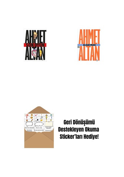 Son Oyun + Aldatmak - Yalnızlığın Özel Tarihi Cep Boy + Okuma Sticker'ları