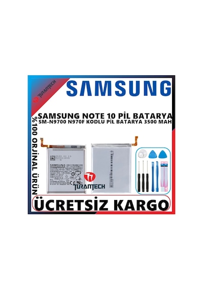 Samsung Uyumlu Note 10 Sm-N970F Batarya Pil Eb-Bn970Abu