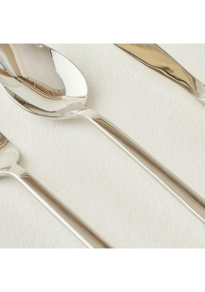 Bella Maison Milano 18 Parça Tatlı Çatal Kaşık Bıçak Seti Silver Diğer