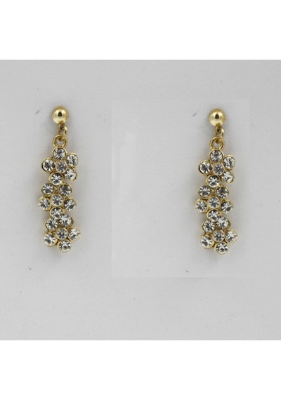 Şapkadan Küpe Kadın Gold Vip Vintage Tasarım Küpe N11.50507 Altın