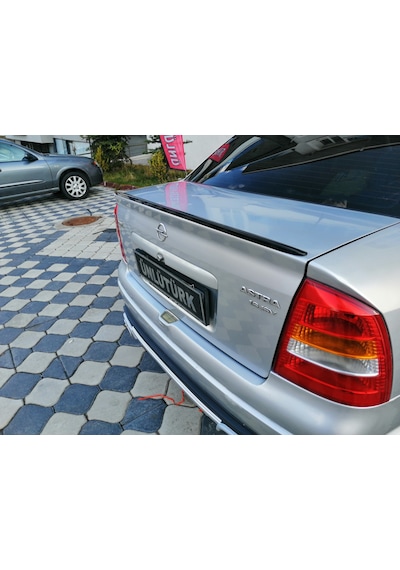 OtoÇizgi Opel Astra G Bagaj Üstü Spoiler Piano Black Parlak Siyah OtoÇizgi