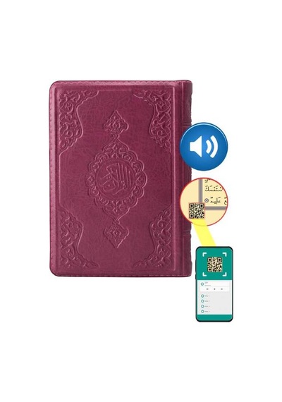 Çanta Boy Kur'An-I Kerim (Lila. Kılıflı. Mühürlü) N11.1576