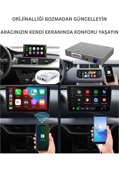Audi Mib 2 A3- A4 -a5- Q2l -q5- Q7-s3 - S4 -s5 2017+ Modeller İnterface Sistemi Carplay Android Auto Diğer