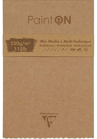 Clairefontaine Paint On Multi-Technique Karışık Teknik Blok 250Gr N11.1769