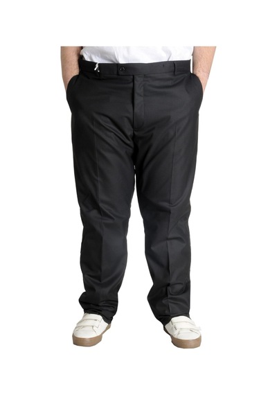 Mode Xl Buyuk Beden Erkek Kumaş Pantolon Superior 21024 Siyah Siyah
