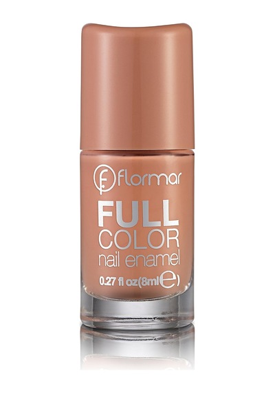 Flormar Yoğun Pigmentli Parlak Oje- Full Color Nail Enamel- Fc45 Peach Sparkler -8690604379989 0