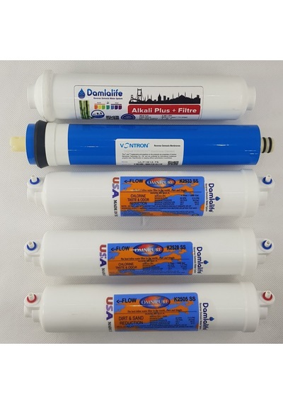 Omnipure Filtre  Vontron Membran ve Alkali Plus Filtre