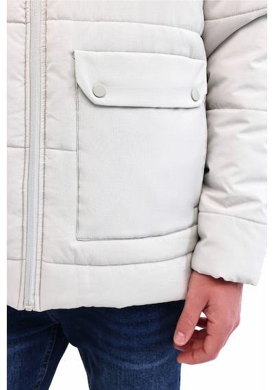 Kinetix Ml Alger Coat 5pr Gri Erkek Kısa Kaban 000000000102027799