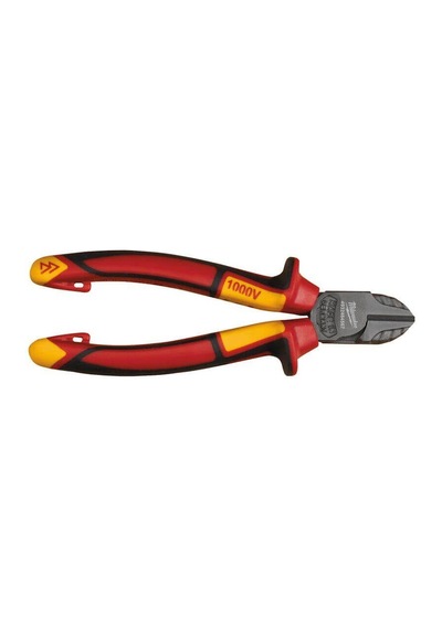 Milwaukee Ağır Hizmet Tipi VDE Elektrikçi İzoleli Yan Keski 160mm - T4932464567