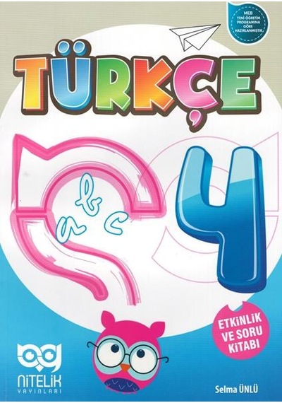 Nitelik 4.Sınıf Türkçe Etkinlik Ve Soru Kitabı